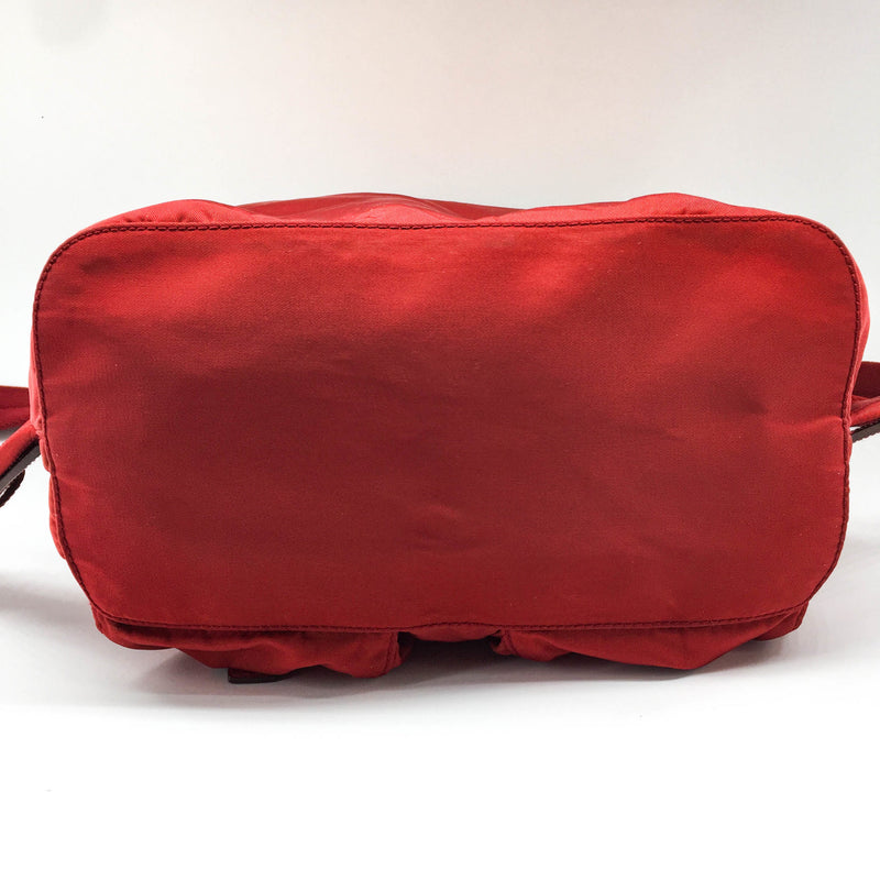 Vela Red Backpack in Nylon Red
