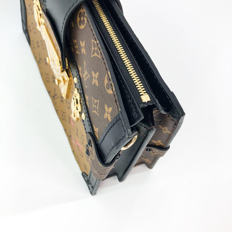 Louis Vuitton Monogram Reverse Trunk Clutch Bag – The Closet