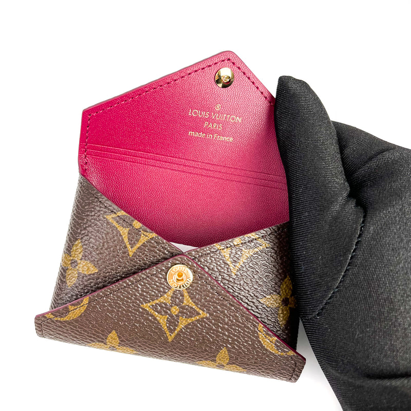 Louis Vuitton Single Small Size Pochette Kirigami Pouch in Monogram Fuchsia  - SOLD