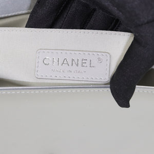 Old Medium Boy in Silver Patent Leather with RHW