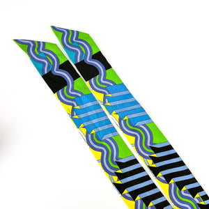 Set of Twillies in Yellow, Blue and Green