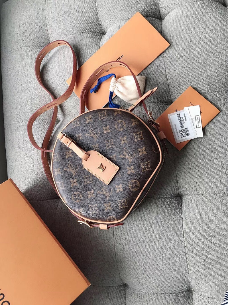 Louis Vuitton Petite Boite Chapeau Bag Monogram Canvas