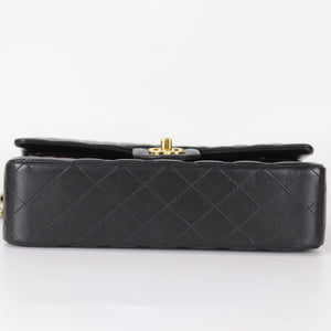 Classic Flap Black Medium Lambskin GHW