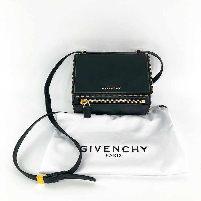 Pandora Box Mini with Gold detail Crossbody Bag