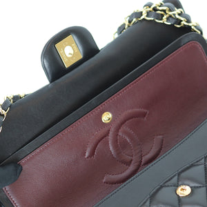 Classic Flap Black Medium Lambskin GHW