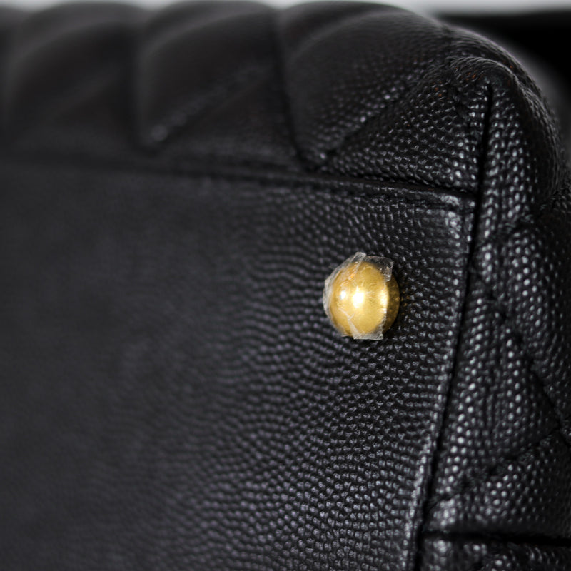 Caviar Quilted Medium Coco Handle Flap