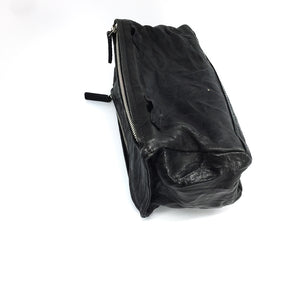 Old Pepe Pandora Mini Cross Body Shoulder Bag in Black