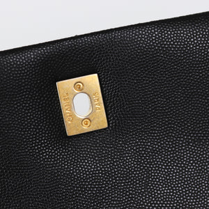 Caviar Quilted Medium Coco Handle Flap