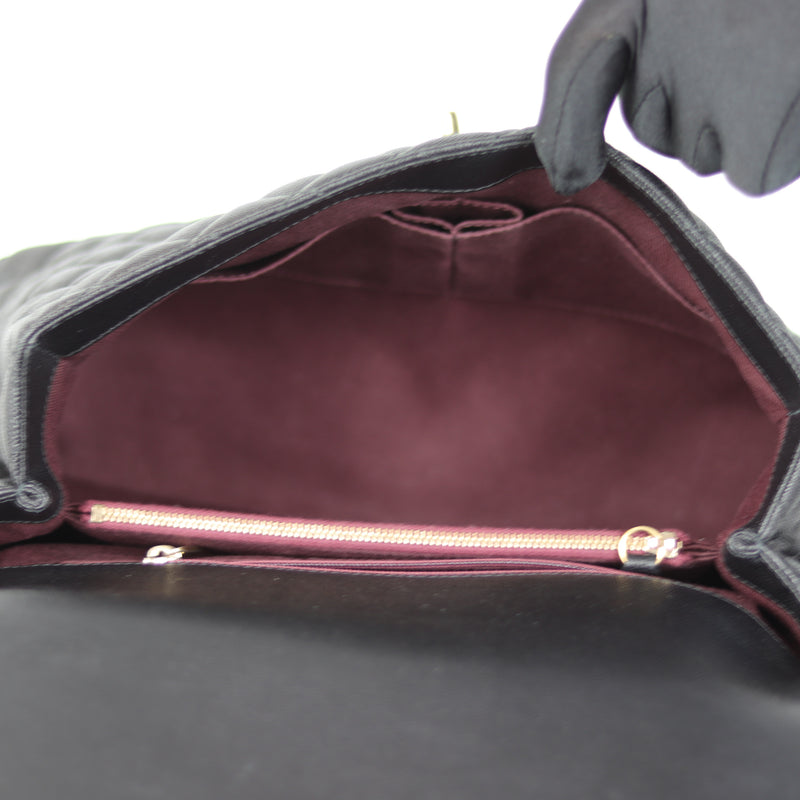 Caviar Quilted Medium Coco Handle Flap