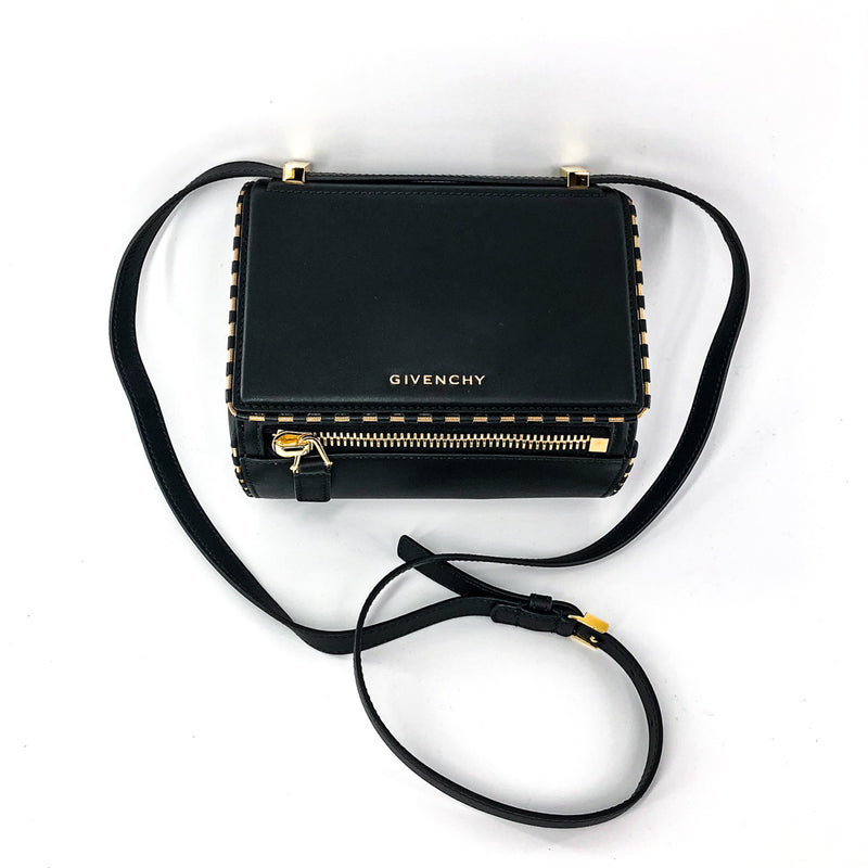 Pandora Box Mini with Gold detail Crossbody Bag