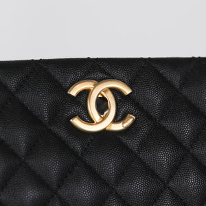 Caviar Quilted Medium Coco Handle Flap