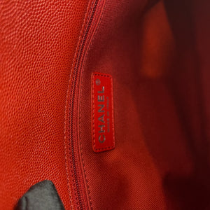 Medium Coco Handle Red Caviar RHW