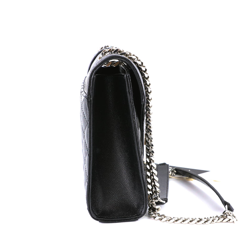 Medium Envelope in Mixed Matelasse Grain de Poudre Embossed Leather