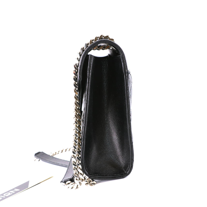 Medium Envelope in Mixed Matelasse Grain de Poudre Embossed Leather
