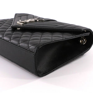 Medium Envelope in Mixed Matelasse Grain de Poudre Embossed Leather