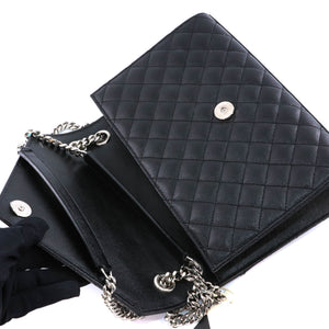 Medium Envelope in Mixed Matelasse Grain de Poudre Embossed Leather