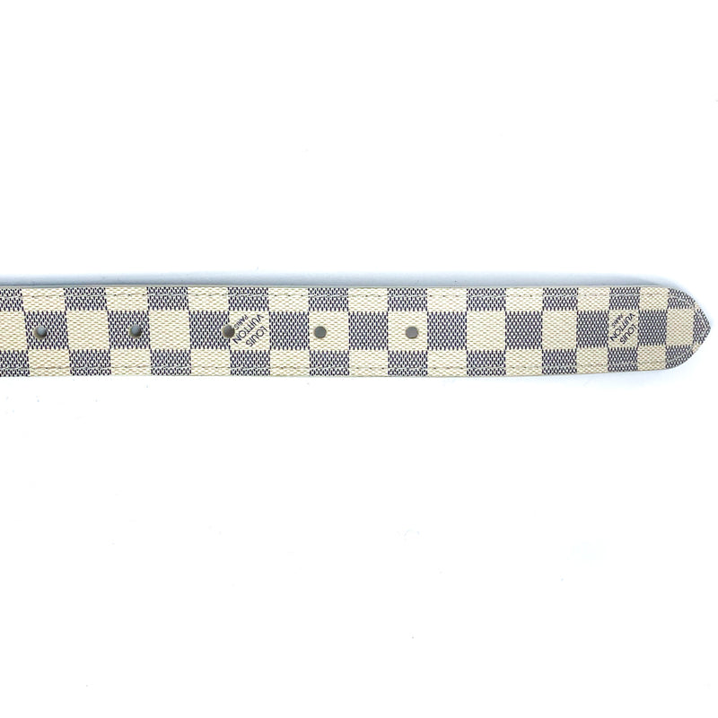 Louis Vuitton Damier Azur Mini 25mm Belt