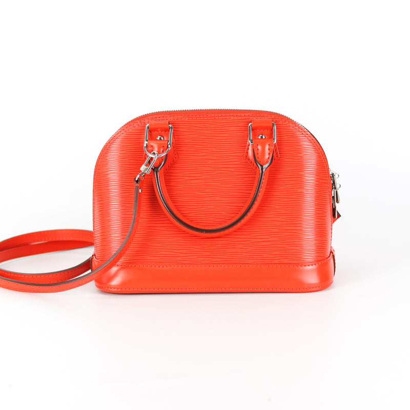 Alma BB Epi Leather in Orange