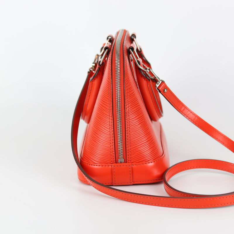 Alma BB Epi Leather in Orange