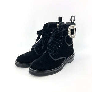 Viv' Rangers Combat Boots, Black