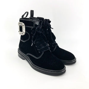 Viv' Rangers Combat Boots, Black