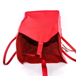 Medium Phantom Handbag in Red Calfskin