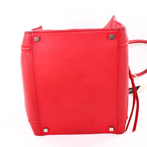 Medium Phantom Handbag in Red Calfskin