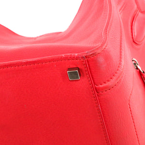 Medium Phantom Handbag in Red Calfskin