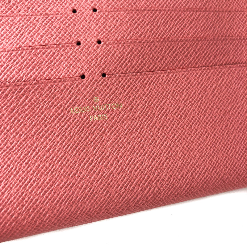 Louis Vuitton Baby Pink Card Holder Pochette Felicie Insert