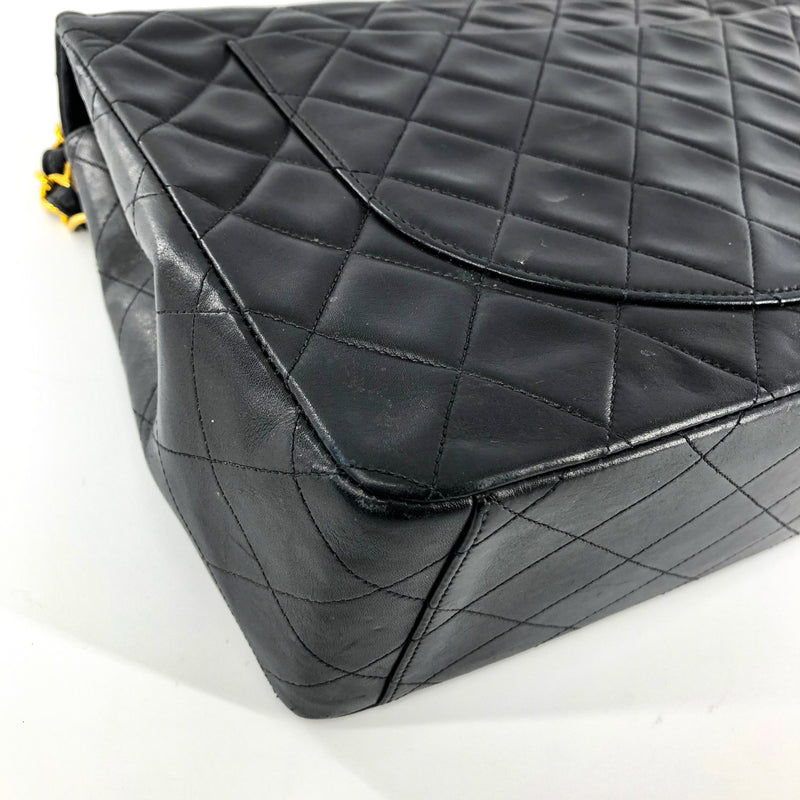 Vintage Jumbo XL Flap Lambskin Leather with GHW