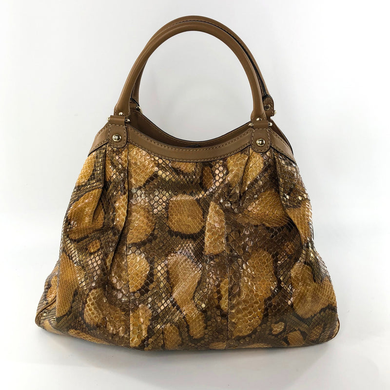 Large GG Python Sukey Tote Bag