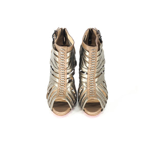 Strappy Booties in Copper 110mm