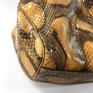 Large GG Python Sukey Tote Bag