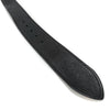 Article de Voyage Black Leather Belt