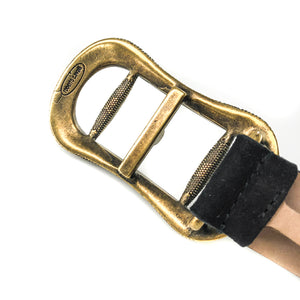 Suede Buckle Belt