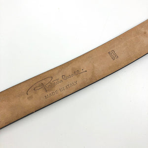 Suede Buckle Belt
