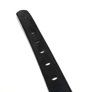 Suede Buckle Belt