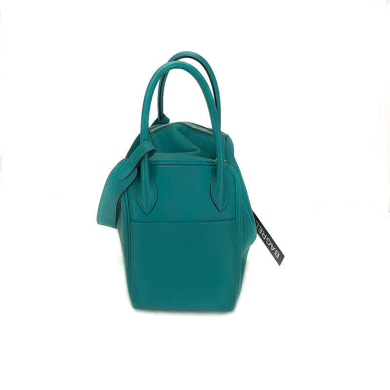 Lindy 26 in Blue Lagoon Swift Leather