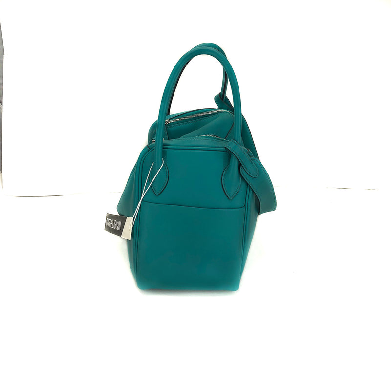 Lindy 26 in Blue Lagoon Swift Leather