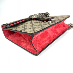 Dionysus GG Mini Shoulder Bag with Red Detail