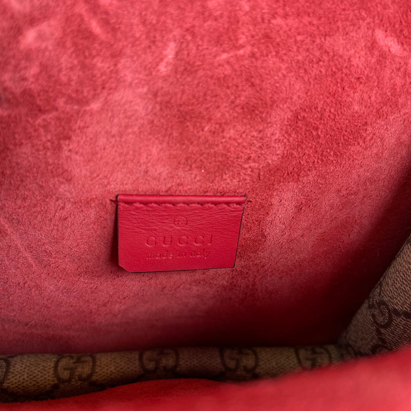 Dionysus GG Mini Shoulder Bag with Red Detail