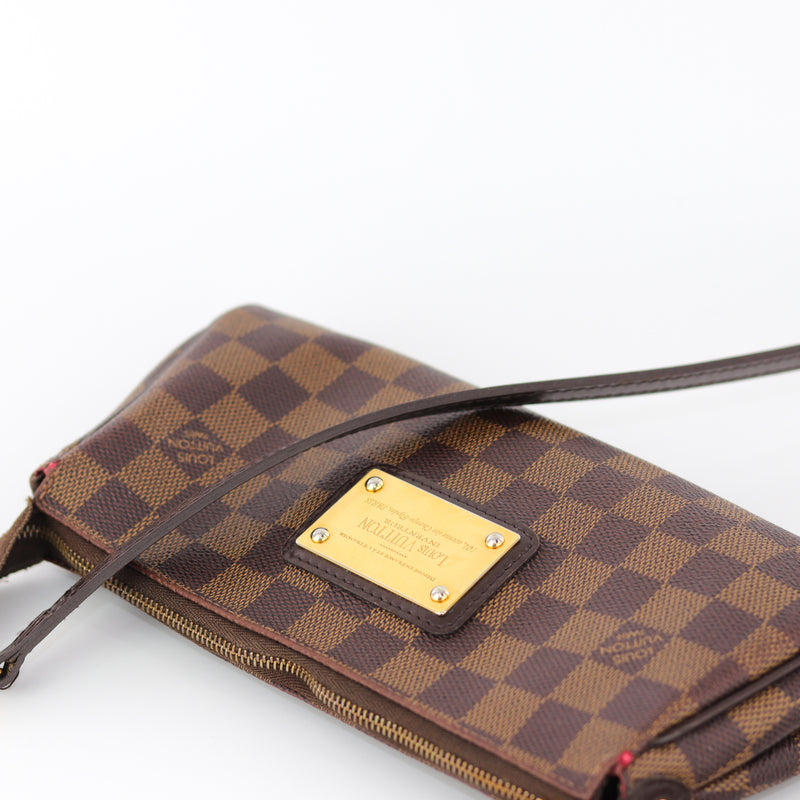 Louis Vuitton Eva Clutch Damier Ebene GHW