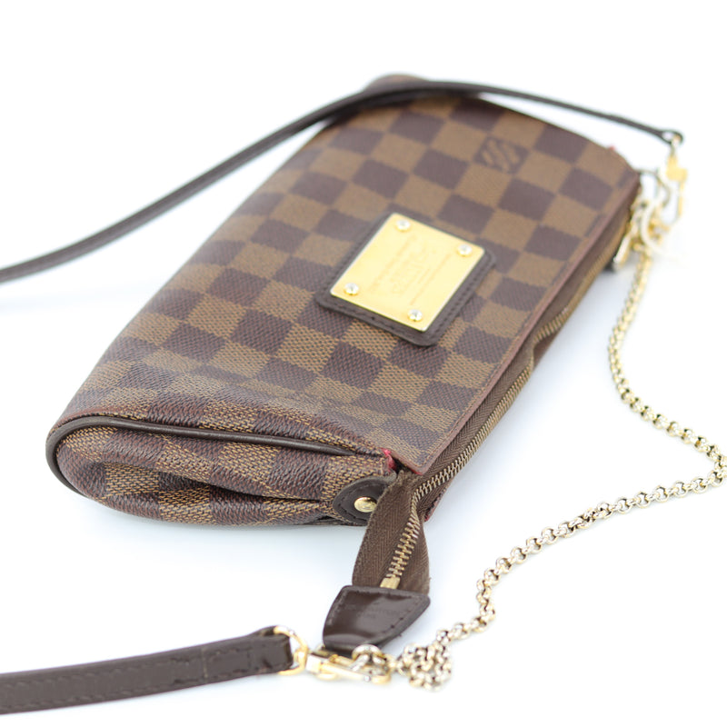 Eva Bag in Damier Ebene with strap