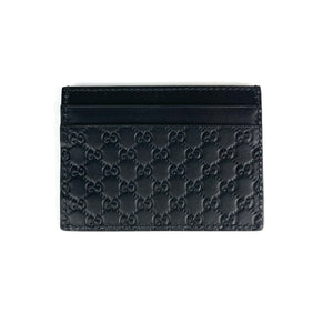 Monogram Card Holder Black