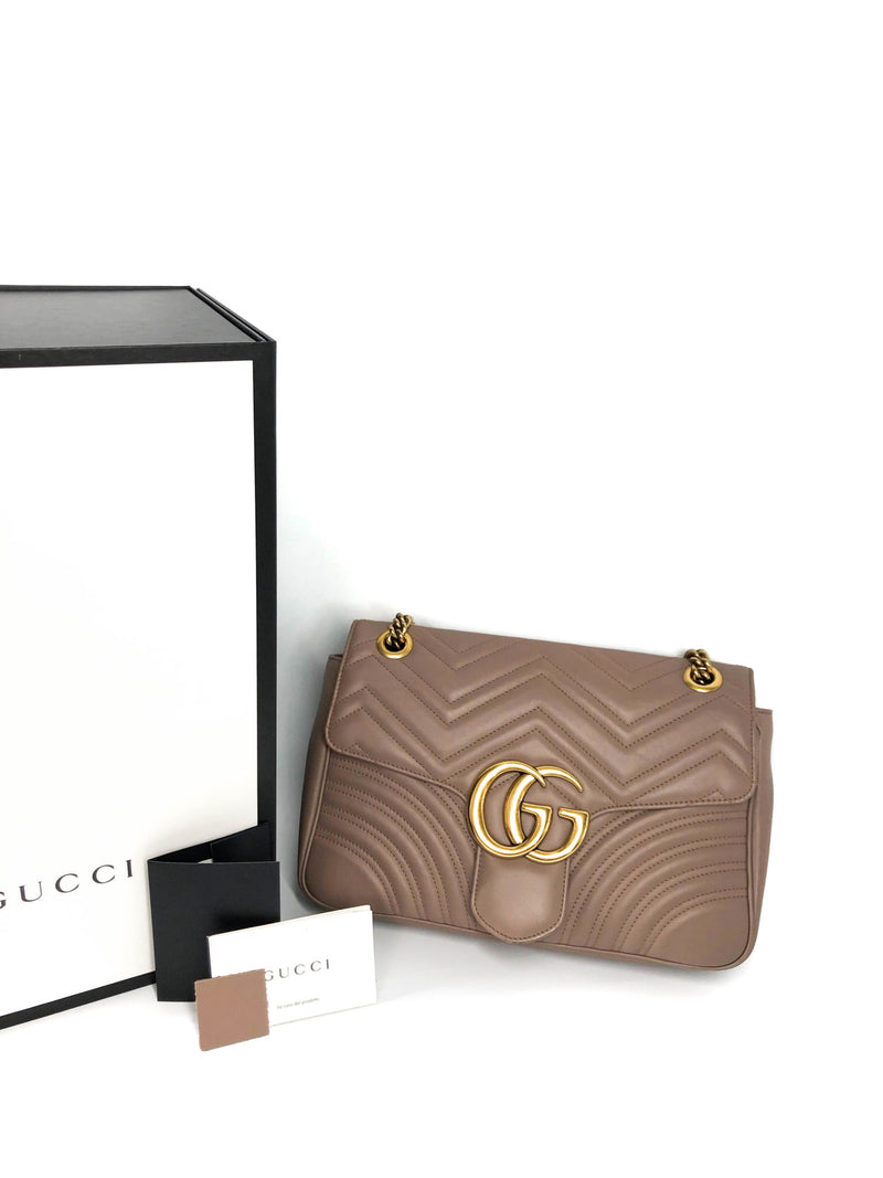 Gucci marmont medium 2025 beige