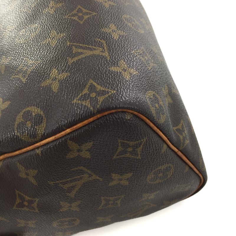 Vintage Louis Vuitton Speedy 25 Monogram Canvas Handbag