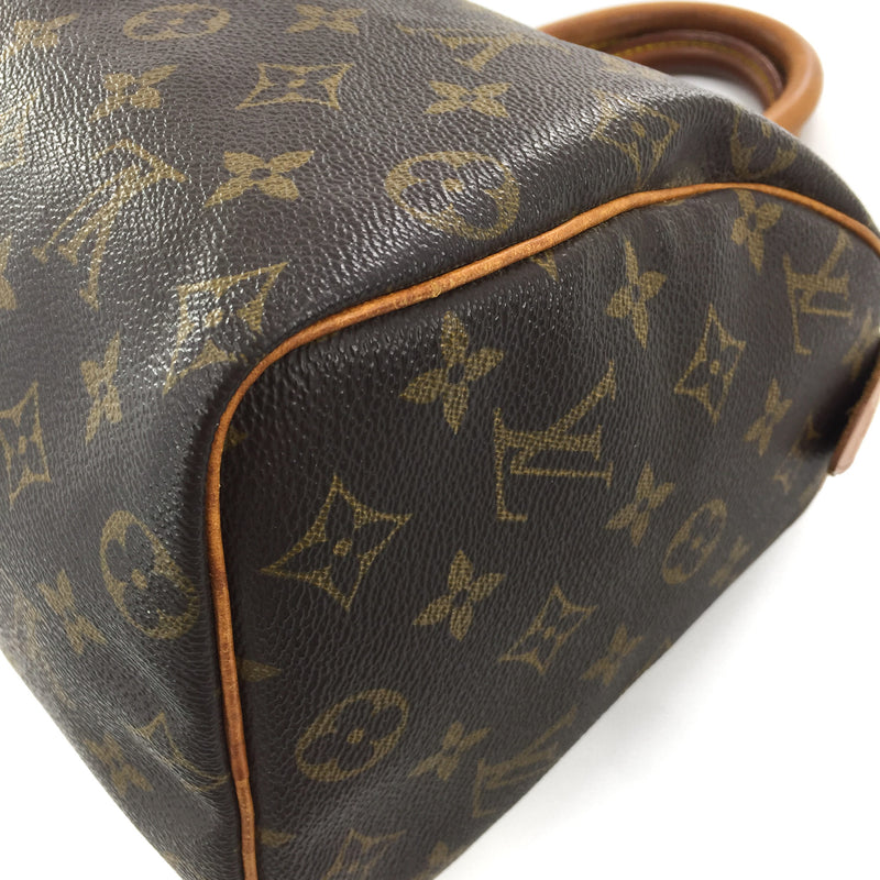 Vintage Louis Vuitton Speedy 25 Monogram Canvas Handbag