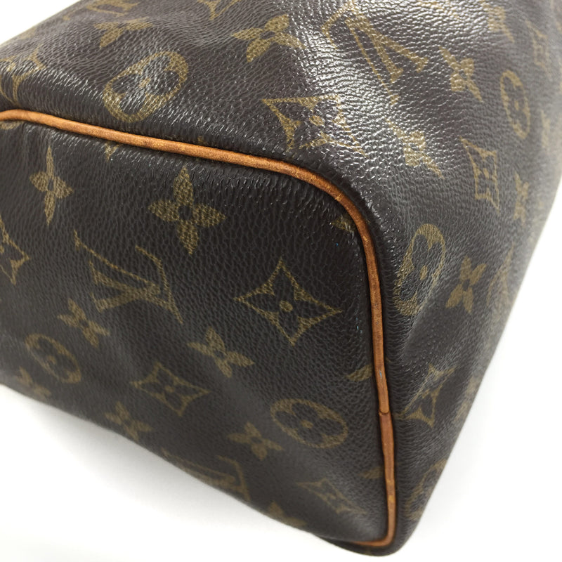 Louis Vuitton Speedy 30 Metallic (grey) Duffle Bag