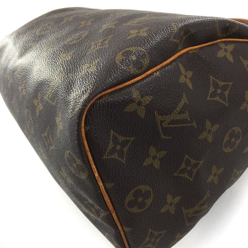 Vintage Louis Vuitton Speedy 25 Monogram Canvas Handbag