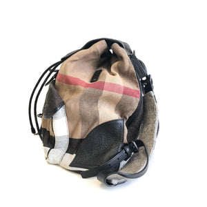 Backpack in Striped Pattern